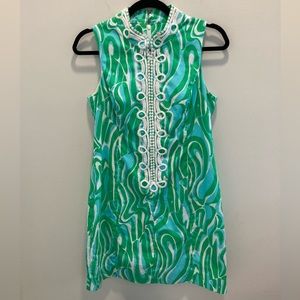 Lilly Pulitzer Cotton Sleeveless Sheath Dress Size 6